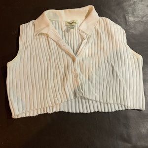 Cropped Eddie Bauer top